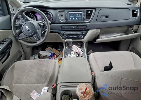 2019 Kia Sedona Lx из США, поврежденный, VIN KNDMB5C14K6522949